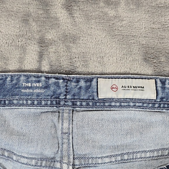 AG Adriano Goldschmied Jeans Men 38R Blue The Ives Modern Athletic Slim Fit - Picture 4 of 11